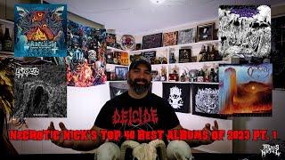 Necrotic Nick's Top 40 Best Albums of 2023 pt.1 (40-26)