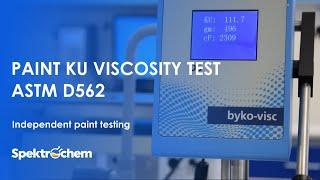 PAINT KU VISCOSITY ASTM D562