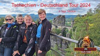 Motorradtour Tschechien-Deutschland 2024