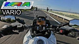 MRA Vario screen review for my 2024 Honda XL750 Transalp