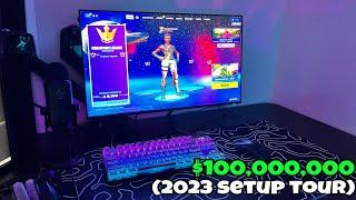 My $100,000,000 Fortnite Gaming Setup Tour!