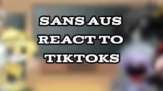 "Sans Aus React to Tiktoks" ||Undertale Au||GCRV||️Swearing️||⭐Thankyou for 10k⭐||