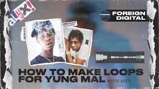 How PYREX makes Samples for YUNG MAL | Southside and Pyrex Tutorial FL Studio