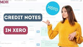 Creating And Allocating Sales Credit Note In Xero