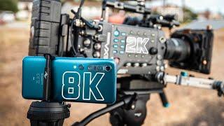 8k Phones vs 2k Hollywood Cinema Camera | Arri Alexa vs Samsung S20 Ultra & Xiaomi Mi 10 Pro