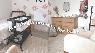 Creating A Nursery For Baby #2 | Nursery Makeover