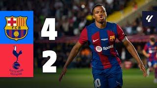  HIGHLIGHTS I BARÇA 4-2 TOTTENHAM | GAMPER TROPHY