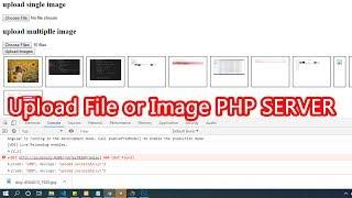 Angular 7 File Upload | Image - PHP Server
