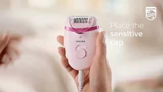 How to use Philips Satinelle Essential Epilator BRE285/00 | Cosmetify