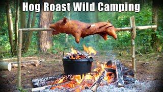 Wild Woodland Camping with Epic Hog Roast