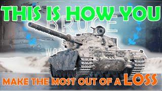 This is how you make the most out of a LOSS | WoT with BRUCE