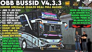 OBB BUSSID V4.3.3 SOUND SERIGALA IGUAZU REAL | BUS FULL ACC | GRAFIK HD REALISTIS | Bussid v4.3.3