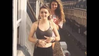 Maisie Williams ALS Ice Bucket Challenge