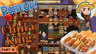 The China King - Solo Play PlateUp! I Part 10 #china  #dumplings  #plateup