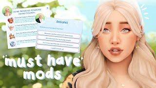 must have sims 4 mods that improve & add realistic gameplay 