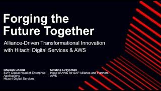 Forging the Future: Alliance-Driven Transformational Innovation with Hitachi Digital Services