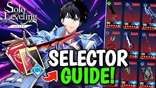 STOP! Watch This Before Using Your Free SSR Weapon Selector Ticket! [Solo Leveling: Arise]