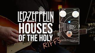 Led Zeppelin "Houses of the Holy" Riffs | Catalinbread Epoch Boost (Pedal Demo)