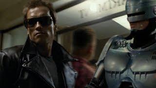 Every Terminator vs RoboCop: Police Station Showdown!