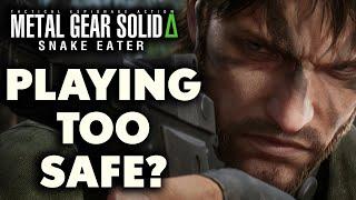 Is Metal Gear Solid: Delta Snake Eater Playing It TOO SAFE?