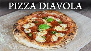 How To Make Diavola Pizza (Neapolitan Style) | Pizza Alla Diavola Napoletana | Diavolo Pizza Recipe