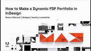 How to Make a Dynamic PDF Portfolio in InDesign