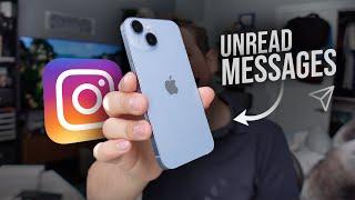 How to Unread Messages on Instagram (2023)