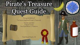 Pirate's Treasure osrs Quest Guide!