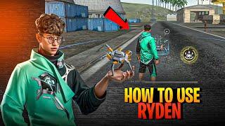 How to use New ( RYDEN CHARACTER ) || “RYDEN” Character Ability full Details