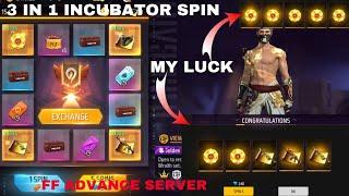 Indonesia Server 3 In 1 Incubator Spin  ff advance server incubator spin/indonesia new event