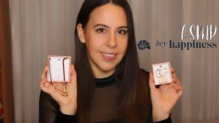 ASMR Hey Happiness | Haul Gioielli Whispering Show and Tell 