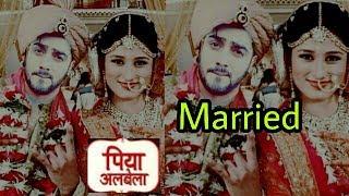 Piya Albela Lead couple is married in real life? |Naren and Pooja photo goes viral