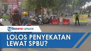 Viral Video Pengendara Lolos Penyekatan dengan Melewati SPBU, Kapolresta Bogor Beri Penjelasan