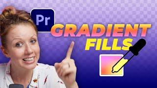 New in Premiere Pro! How to Add Gradient Fills for Text and Backgrounds