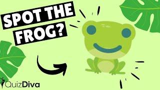 QUIZ DIVA ANSWERS: Spot The Frog Quiz Answers 100% | Spot the frog ответы 2020 #QuizDiva