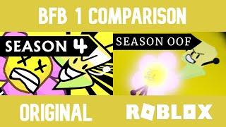 BFB 1 - (Original Vs Roblox)