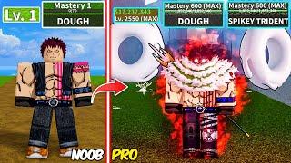 Beating Blox Fruits as Charlotte Katakuri! Lvl 0 to Max Lvl Full Human v4 Noob to Pro in Blox Fruit!