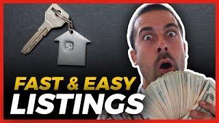 FASTEST and EASIEST Way To Get Listings for Real Estate Agents