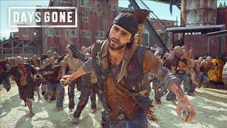 DAYS GONE Орда у старой лесопилки - Пришёл, Увидел, Побежал.