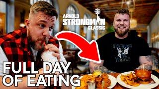 FULL DAY OF EATING | Competition Special