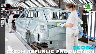 Skoda Production in the Czech Republic – Enyaq, Fabia, Kamiq, Karoq, Kodiaq, Octavia, Superb