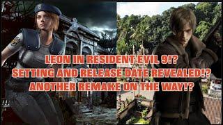 Resident Evil NEW Rumours! Leon Will Be In RE9!! RE1 Re-Remake Coming After RE9!!!