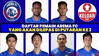 RESMIINILAH PEMAIN AREMA FC YANG AKAN DILEPAS DI PUTARAN KEDUA | AREMA HARI INI