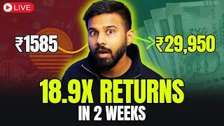 I turned Rs 1585 into Rs 29,950 in just 2 weeks | Crypto by Siddhantkesiddhant