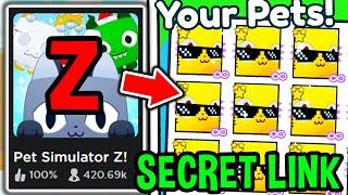 I Found SECRET Pet Simulator Z LINK, and This Happened..