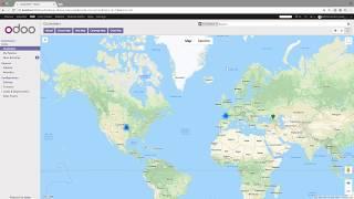 Odoo | Google Map | GPS | Integration | ERP System | Tracking System  | Skylark