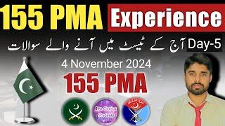 155 PMA Long Course Academic Test Experience || Day-5