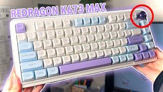 Redragon K673 MAX 75% RGB Keyboard Review