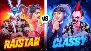 Finally Raistar Vs Classy, Tonde Raistar Handcam Gameplay [Must Watch] - Garena Free Fire Max