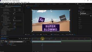 Create Smooth Slow Motion Using Twixtor in After Effects Using Twixtor Plug-in